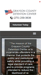 Mobile Screenshot of gcdetention.com