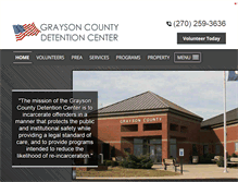 Tablet Screenshot of gcdetention.com